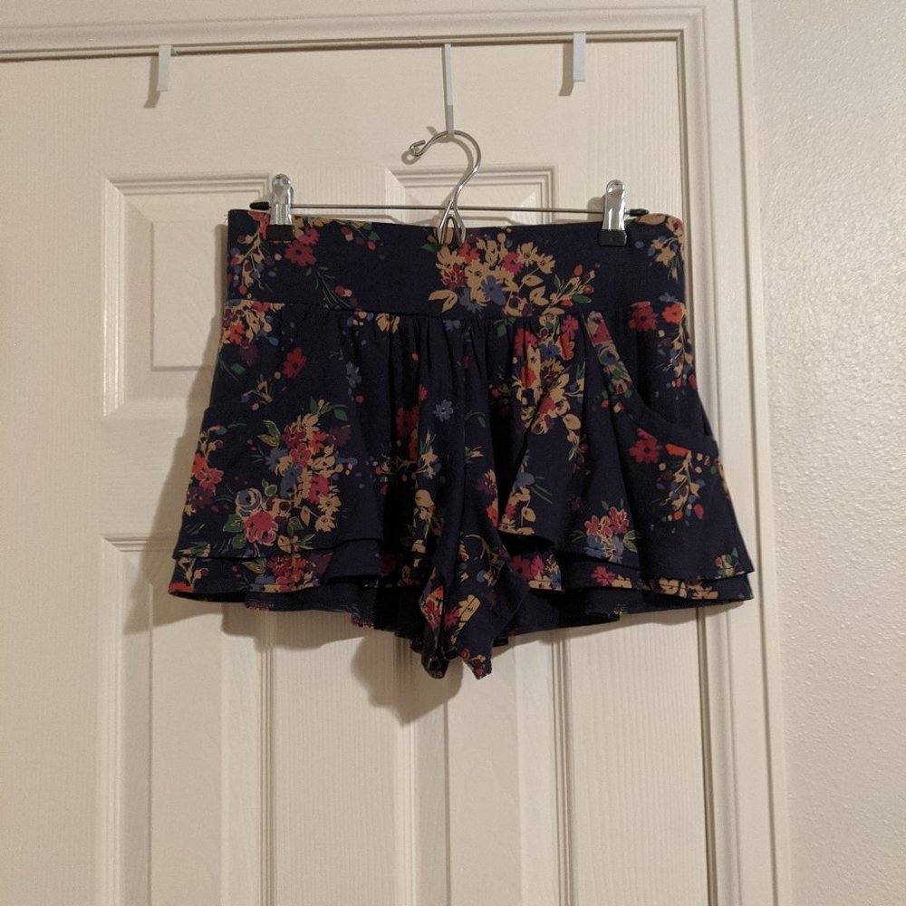 Express Floral Shorts